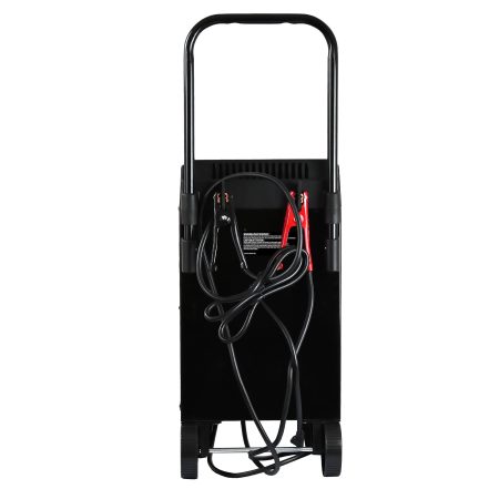 MotoMaster Eliminator Workshop Series Wheeled Battery Charger, Manually-Operated, 40/25/10-Amp, 6 & 12V, with 240-Amp Engine Start