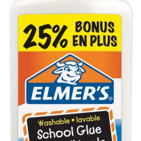 Elmer's Washable School Glue, Easy-Squeeze Bottle, 150 ml