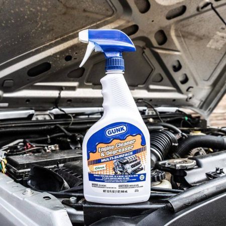 GUNK Multi-Surface Engine Cleaner & Degreaser with Trigger Spray, 946-mL