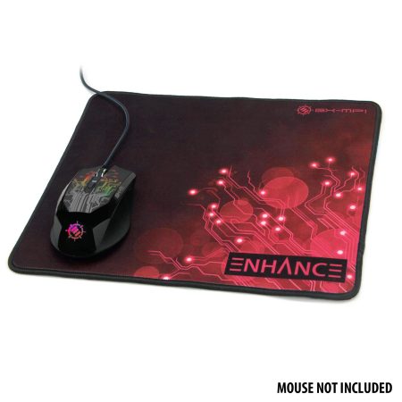 ENHANCE Voltaic GX-MPI Fabric Gaming Mouse Pad, Red, Extra Large