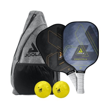 Joola Essentials Beginner/Intermediate Pickleball Paddle/Racket & Outdoor Ball Set, USPA Approved