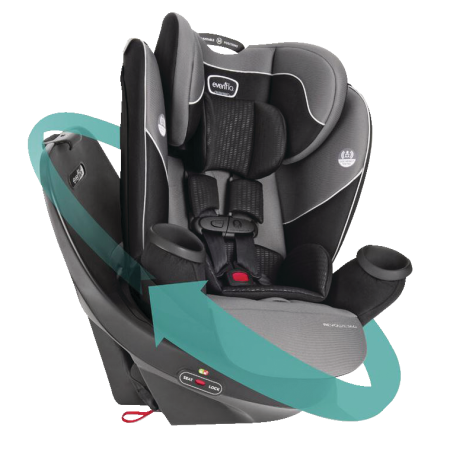 Evenflo Revolve360™ Rotational All-in-One Car Seat