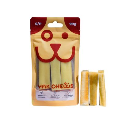 Everest Cheese Yak Dog Chews, All Natural Pet Treat, Small, 3-pc, 99-g