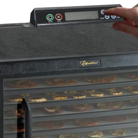 Excalibur 10-Tray Stainless Steel Digital Food Dehydrator