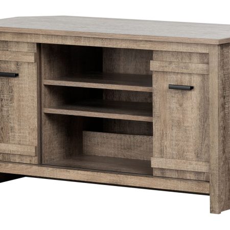 South Shore Exhibit 2-Door TV Stand & Media Storage Console Cabinet