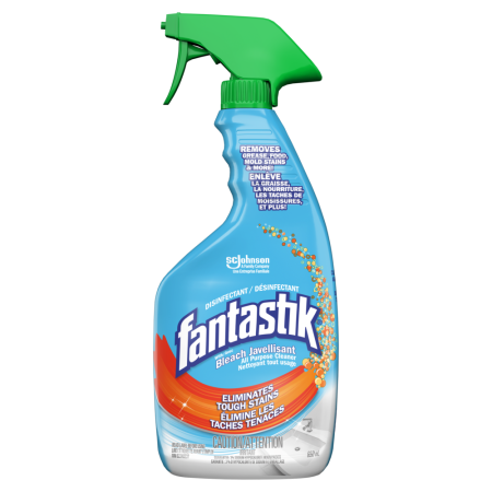 Fantastik All-Purpose Disinfectant Spray with Bleach, 650-mL