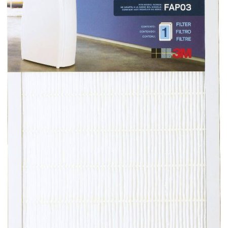 3M™ Filtrete™ 7000011080 Air Purifier/Cleaning Filter Refill Pack, FAPF03, 11.75 x 21.44 x 0.75-in