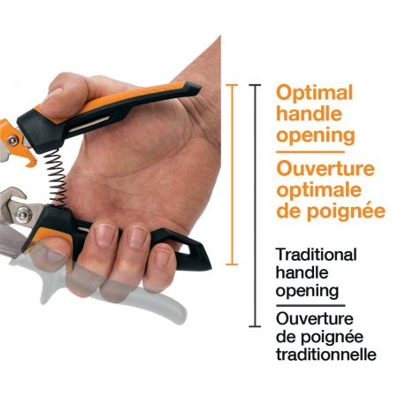 Fiskars Pro 710620-5002 PowerGear® Left Cut Aviation Snips, 11/2-in Cut Length