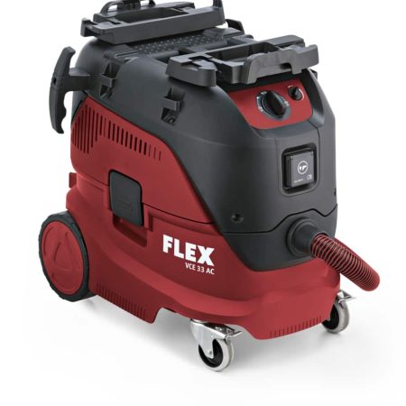 FLEX VCE 33 L AC HEPA Wet Dry Vacuum Cleaner with 13-ft Anti-Static Suction Hose, 9-Gallon