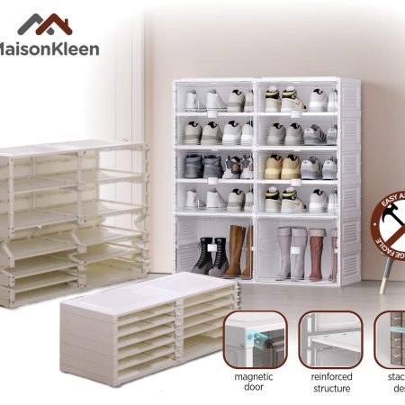 Maison Kleen Foldable Shoe & Boot Storage Unit