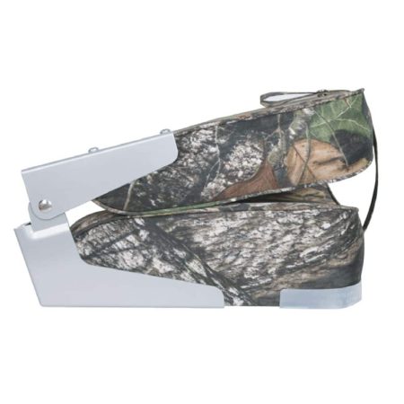 Leopard Heavy-Duty Molded Frame Folding Boat Seat Camouflage, 19-in H x 16-in W x 14-in D