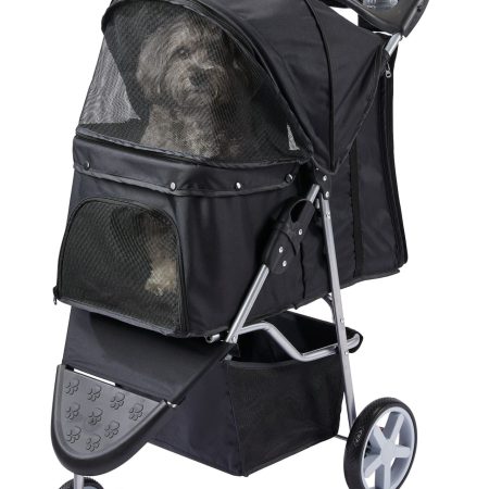 Cat Craft Folding Cat/Pet Stroller, Polyester