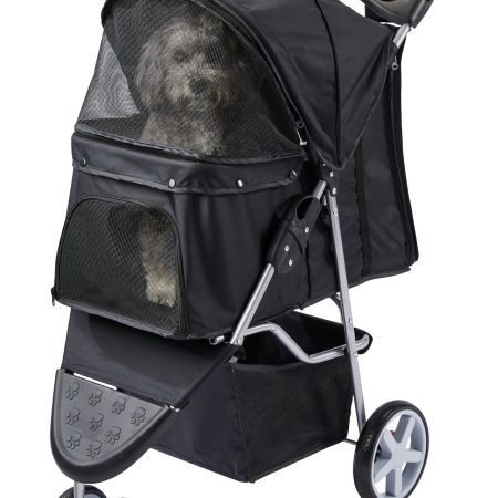 Cat Craft Folding Cat/Pet Stroller, Polyester