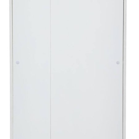 For Living 2-Door Tall Laundry Cabinet, White