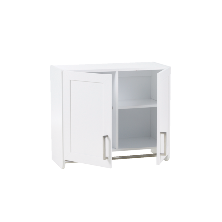 For Living 2-Door Wall Laundry Cabinet, White