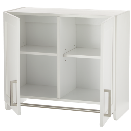 For Living 2-Door Wall Laundry Cabinet, White