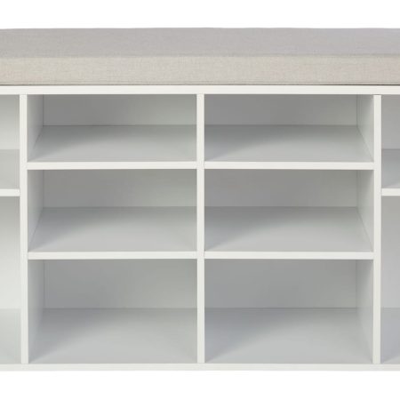 For Living Cubby Storage Bench