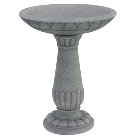 For Living Stone Bird Bath, 25-in