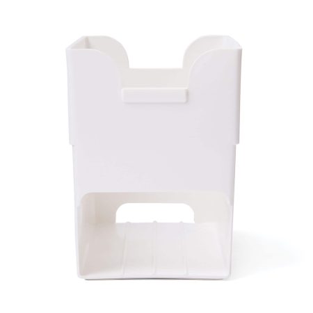 Fox Run Refrigerator Milk Bag Organizer, White