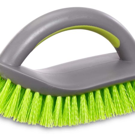 FRANK Angle Tip Scrub Brush with Easy To Grip Handle