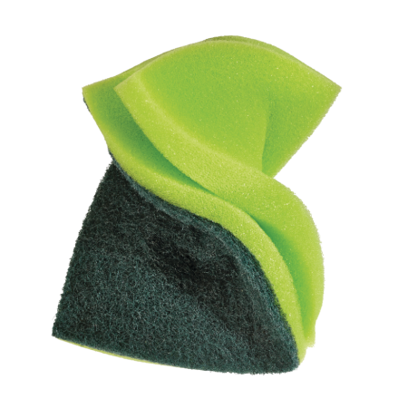 FRANK Heavy-Duty Dual Side Scrub Sponge & Pad, 6-pk