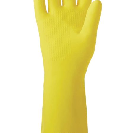 FRANK Latex Gloves, Flock Lined, Assorted Sizes, 1-Pair