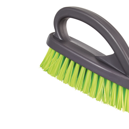 FRANK Multi-Purpose Scrub Brush with Angled & Stiff Fibre Bristles