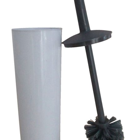 FRANK Plastic Toilet Brush with Container