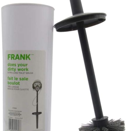 FRANK Plastic Toilet Brush with Container