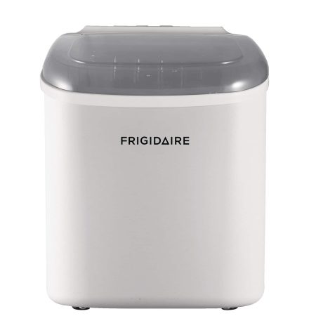 Frigidaire Ice Maker with Digital LED Panel, 26-lb Ice in 24 hrs, Ready in 6 Min, 1.2-qt