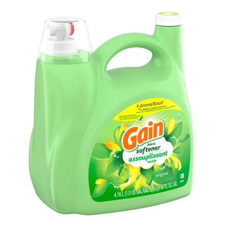 Gain Fabric Softener, Original, 4.16 L, 190 Loads, HE Compatible