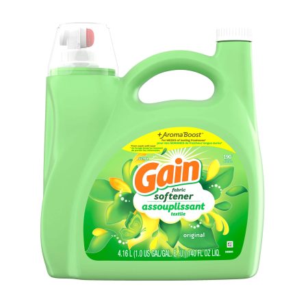 Gain Fabric Softener, Original, 4.16 L, 190 Loads, HE Compatible