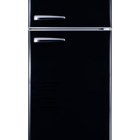 Galanz Retro Style Energy Star Refrigerator, Black, 7.6-cu.ft