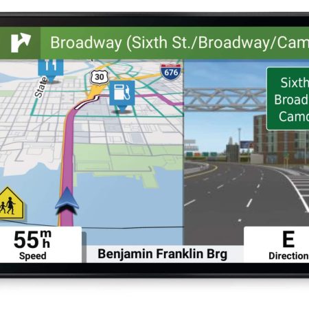 Garmin DriveSmart 66 Car GPS Navigator with Bright, Crisp High-Resolution Maps, 6-in