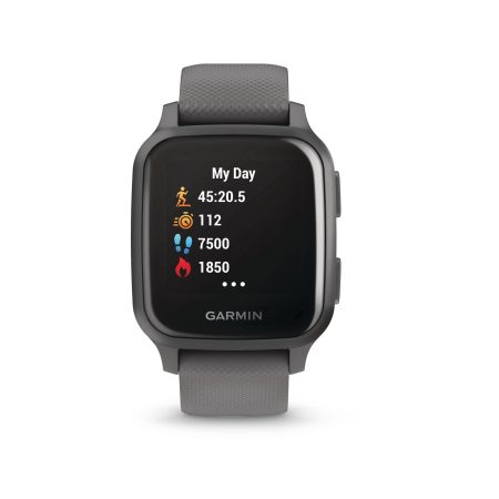 Garmin Venu SQ Smartwatch with Heart Monitoring Features, Black