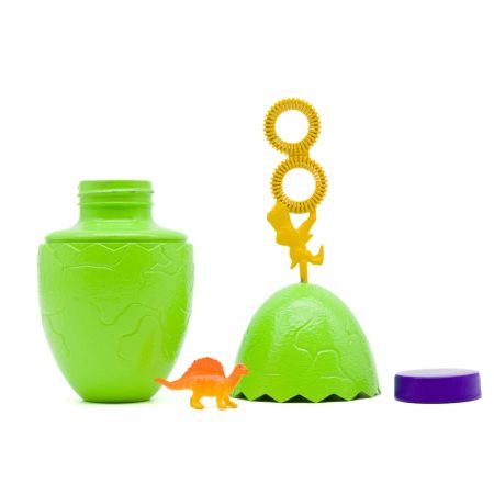 Gazillion Bubbles® Dino Egg Bubble Solution with Figure, Includes 8 oz of Solution, Ages 3+