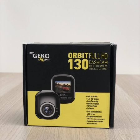 myGEKOgear Orbit Full HD 130 Dash Cam, 1080P Full HD, 120° View