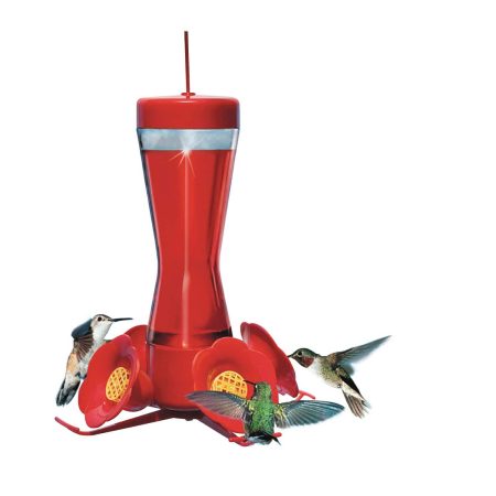 Perky Pet Yule Hyde Glass Hummingbird Feeder, 8-oz