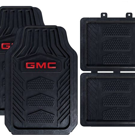 Licensed Heavy Duty Floor Mats, GMC, 4-pc