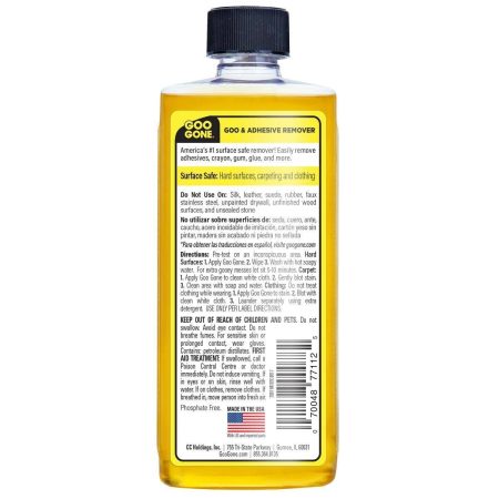 Goo Gone Professional Grade Goo and Adhesive Remover, 236-mL