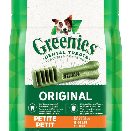 Greenies Original Petite Oral Care Dental Dog Treats, 340-g