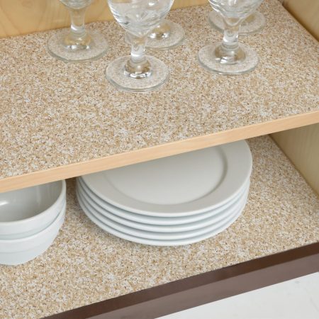 Con-Tact Grip Prints Non-Adhesive Cushioned Shelf/Drawer Liner, Beige Granite, 18-in x 4-ft