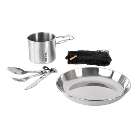 GSI Glacier Stainless 1 Person Mess Set