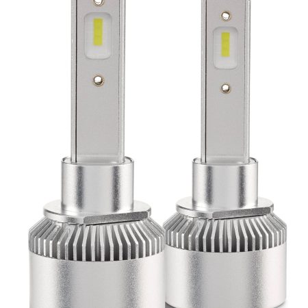 H1 MotoMaster OEPLUS® LED Headlight Bulb, 6000k Cool White Light, 2-pk