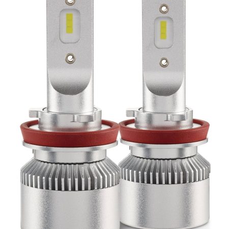 H9 MotoMaster OEPLUS® LED Headlight Bulb, 6000k Cool White Light, 2-pk