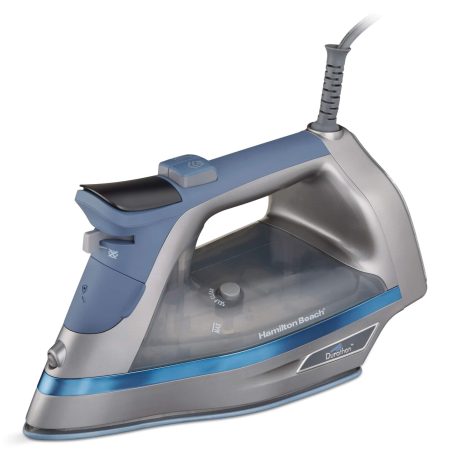 Hamilton Beach 19910C Durathon Digital Iron, Auto Shutoff, Non-stick, Grey