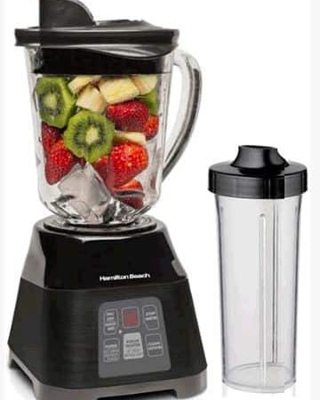 Hamilton Beach Smart Elite 4 Functions Blender, Black