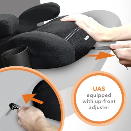 Harmony Youth Booster Elite with UAS Latch, No-Back Booster Car Seat