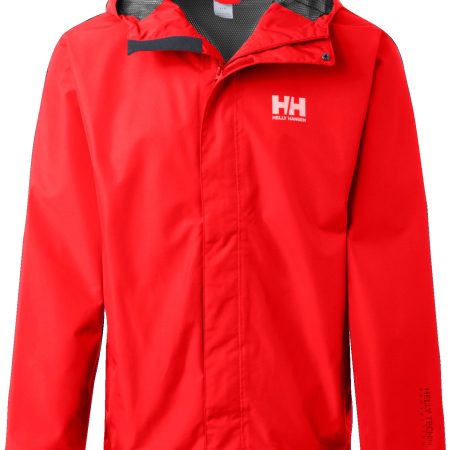 Helly Hansen Men's Seven J Hooded Rain Jacket, Waterproof, Breathable, Shell, Windbreaker