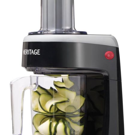 Starfrit Heritage Electric Food Spiralizer/Slicer, Black